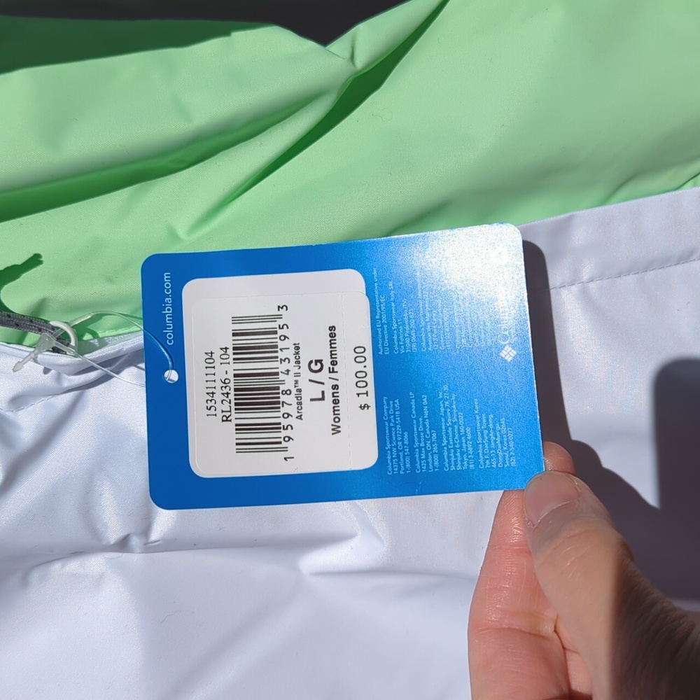 Women's Columbia Arcadia ll Rain jacket - Picture 4 of 7